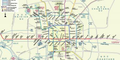 Peking metro kat jeyografik