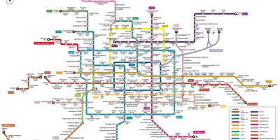 Kat jeyografik nan Beijing estasyon tren